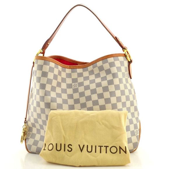 Louis Vuitton Delightful NM Handbag Damier PM White - Picture 2 of 10